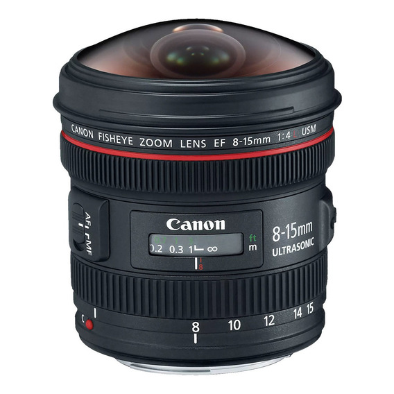 Lente Canon Ef-8-15mm F/4l Fisheye Usm