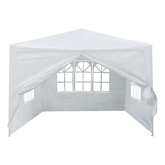 Toldo Carpa 3x3 Gazebo Pergola Plegable Portable Blanco