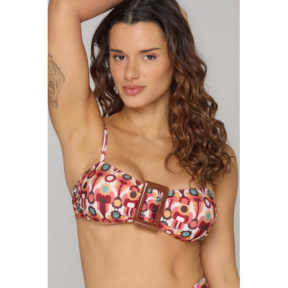 Bandeau Con Accesorio De Resina Pasante Barcelona Luz De Mar