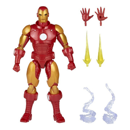 Figura De Acción Hasbro Marvel Legends Series Iron Man 15cm