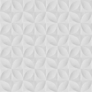 Papel De Parede Efeito Gesso 3d Branco Gelo Geometrico 5m