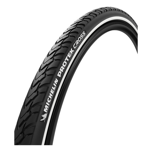 Llanta Michelin 26x1.60 Protek Cross Rigida Ciudad Color Negro