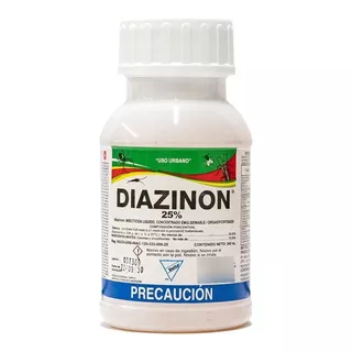 Insecticida Liquido Diazinon 25% Botella De 240 Ml