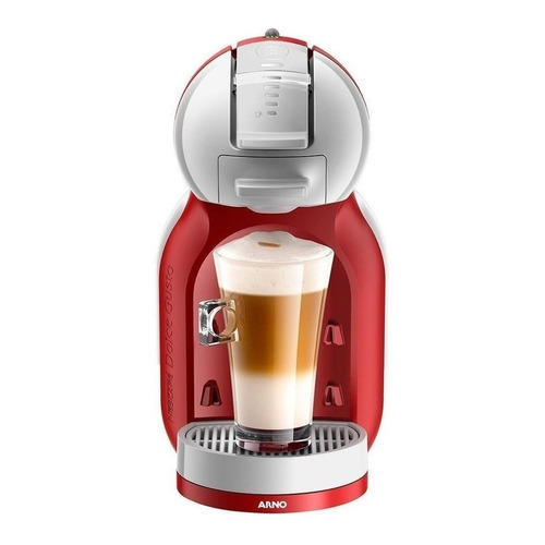 Cafetera portátil Nescafé Dolce Gusto Arno Mini Me automática roja para cápsulas monodosis 220V