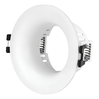 Spot Embutir Fijo Rami1 Antideslumbrante Bco Dicro Gu10 Led Color Blanco