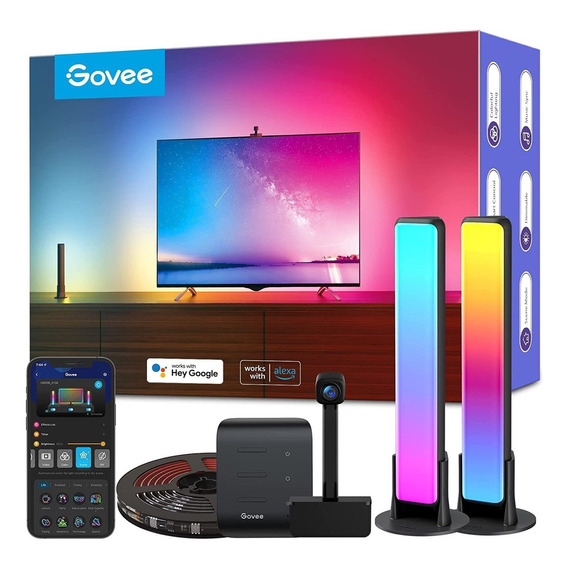 Govee Tira Led Con Cámara Smart Wifi Con Barras Tv 55-65`` 