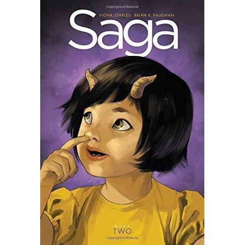 Saga Book Two - Brian K. Vaughan (hardback)