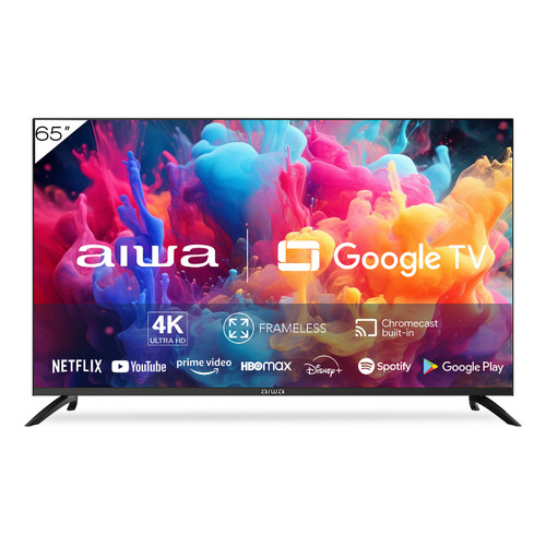 Smart Tv Aiwa Aw-65b4k Led Google Tv 4k 65'' 110v/240v