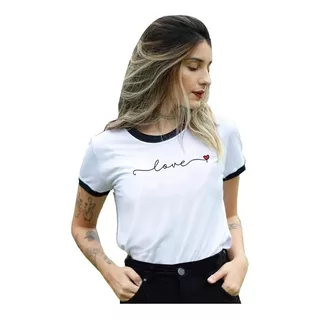 Blusa/playera Mujer Love Moda Estampado Bonito 