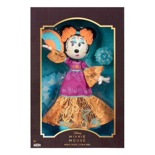 Muñeca Articulada Minnie Mause Mini  Catrina Disney 25cm