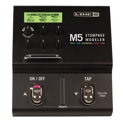 Pedal de efecto Line 6 M-Series Stompbox Modeler M5  negro