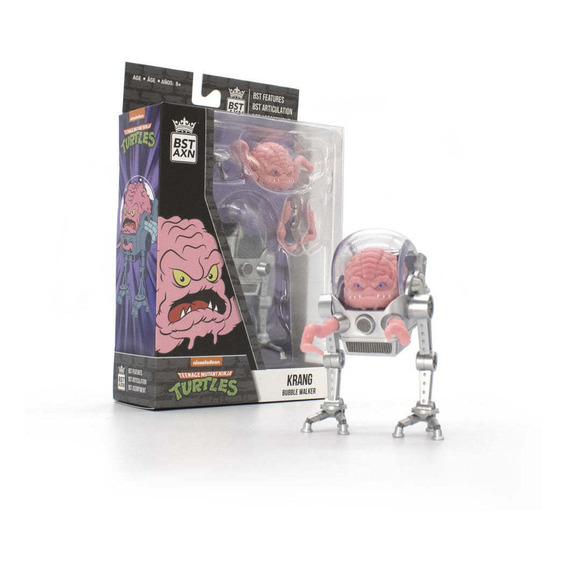 Figura Articulada Krang De Tmnt-bst Axn