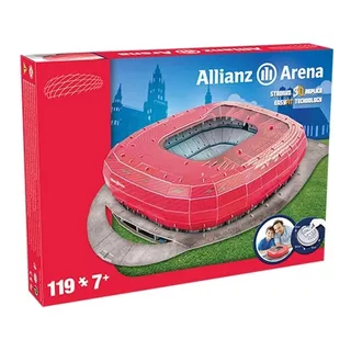 Rompecabezas 3d Estadio Allianz Arena Bayern Munich Nanostad