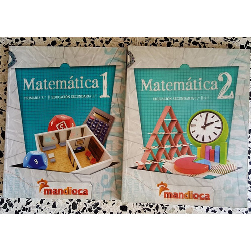Matemática 1 Y 2 Estación Mandioca - Serie Escenarios ( Pack ), De Vv. Aa.. Editorial Estación Mandioca, Tapa Blanda En Español