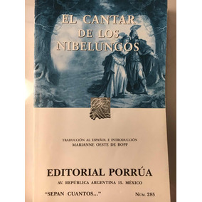 el cantar de los nibelungos editorial porrua