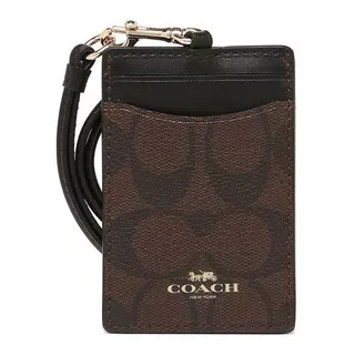 Coach Porta Credencial Caf 100% Original - Envio Gratis !!!