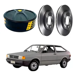  Disco Freio Dianteiro Gol Gti 1.8 1990 A 1994