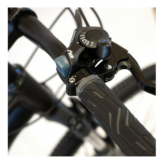 Bicicleta De Montaña Rod 29 Cuadro Aluminio Shimano Randers Color Negro con Blanco Tamaño del cuadro M