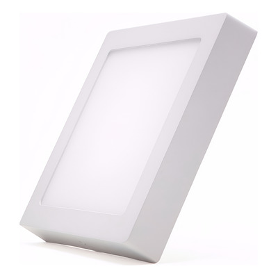 Panel Led De Plafon Aplique Macroled 24w Cuadrado 220v