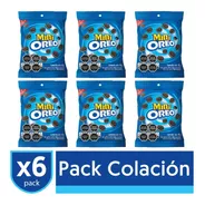 Galletas Rellenas Oreo® Mini Vainilla Pack 40g X6 Unidades