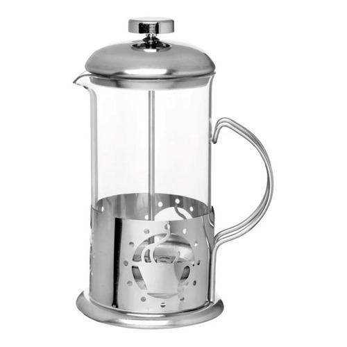 Cafetera Embolo Vidrio Metal 600 Cc Sheshu Home Color TazaCafe