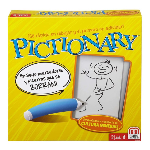 Pictionary Board Juego De Mesa Familiar