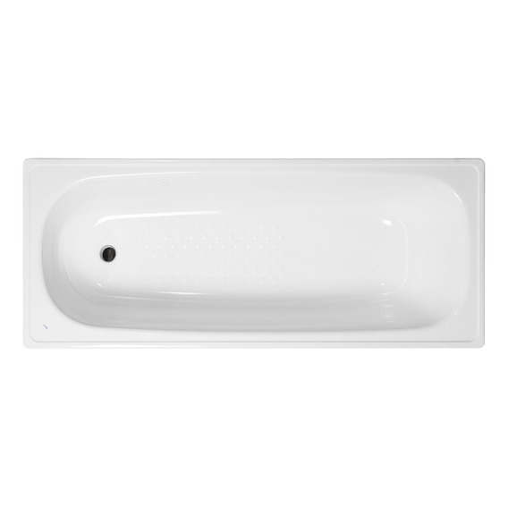 Bañera Krumm Chapa Enlozada 160x70 Blanco Antideslizante