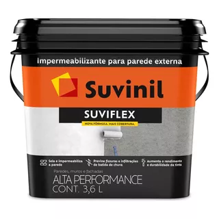 Impermeabilizante Para Parede Suvinil Suviflex 3,6l