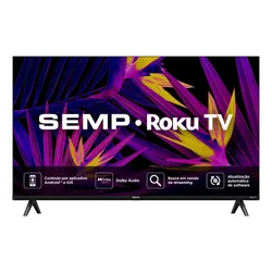 Semp Led Smart Tv 43 R6610 Fhd Roku Tv no Mercado Livre com oferta e cupom de desconto