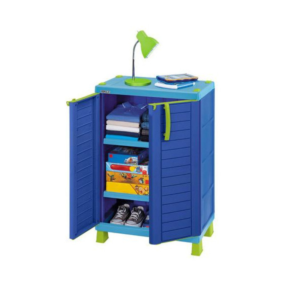 Armario Infantil Con 2 Puertas 2 Estantes Rimax Súper Oferta