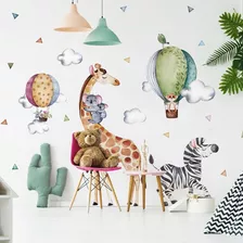 adesivo decorativo quarto infantil safari