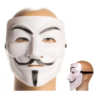 110 Máscaras V De Vingança - Anonymous Vendetta Guy Fawkes