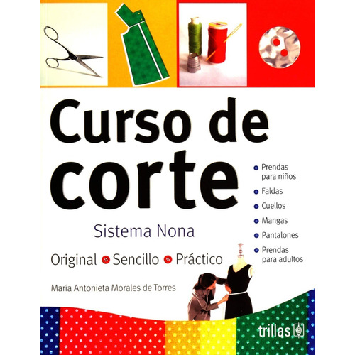 Curso De Corte Sistema Nona Original Sencillo Trillas