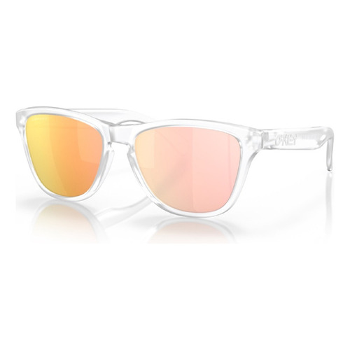 Lentes De Sol Oakley Frogskins Xs Prizm Rose Gold Color Rosa