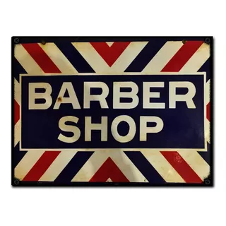 #946 - Cuadro Vintage - Barber Shop Barberia Barba No Chapa