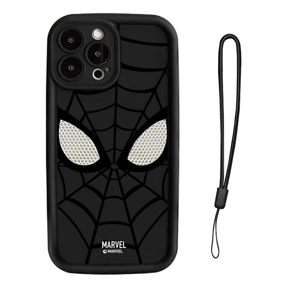 Funda Para iPhone Spiderman Uso Rudo Con Proteccion Camara
