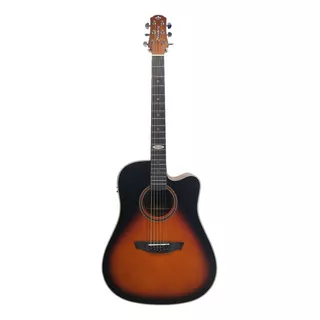 Violão Eletroacústica Strinberg Black Sd200c Para Destros Honeyburst Satin Louro Indiano Cremoso