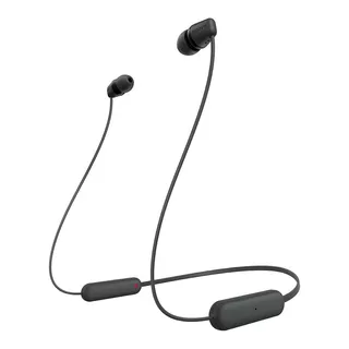 Fone De Ouvido Neckband Sem Fio Sony Wi-c100 Yy2957 Preto