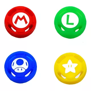 Joy-con De Capa Analógica De 4 Agarres Para Switch Modelo Mario