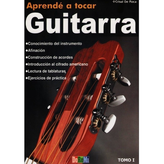 Libro Aprendé A Tocar Guitarra Tomo 1 - Tomo 2 Doremi