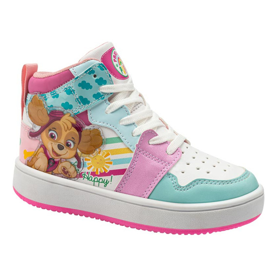 Tenis Paw Patrol Azul/blanco Para Niña 3917