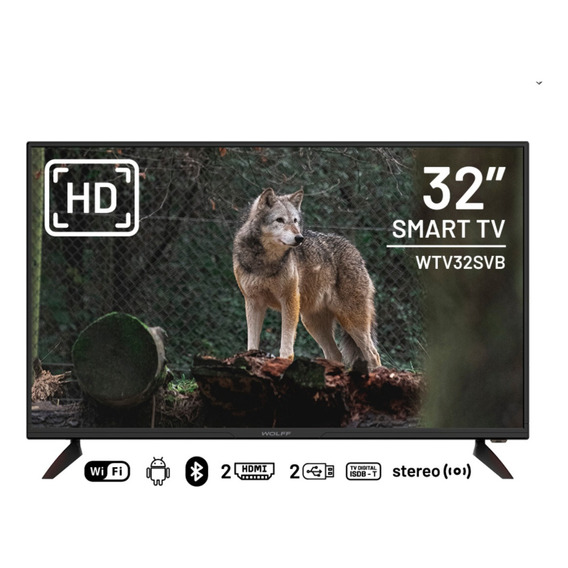 Wolff - Smart Tv32'' Hd Android 11.0 Wifi Bluetooth Wtv32svb