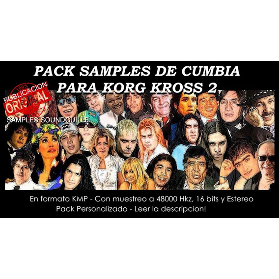 Pack Sonidos Cumbia Coleccion Para Korg Kross 2 (samples)