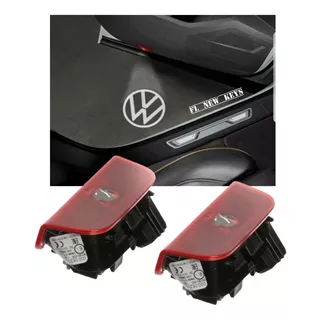 Proyectores Luz Led Cortesia Para Puertas Logo Vw Original 