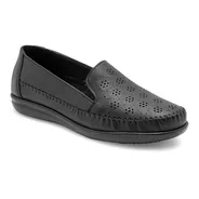 Zapatos Flats Clasicos De Piel Para Señora  1693-564