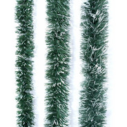 Guirnalda Navidad Verde Pino Nevada 6 Cm X 2 M #294