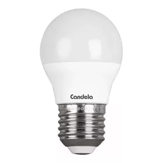 Lampara Led Gota 5w E27 Luz Fria Calida Candela Pack X5