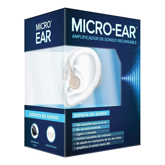 Micro Ear Amplificador De Sonido Recargable 