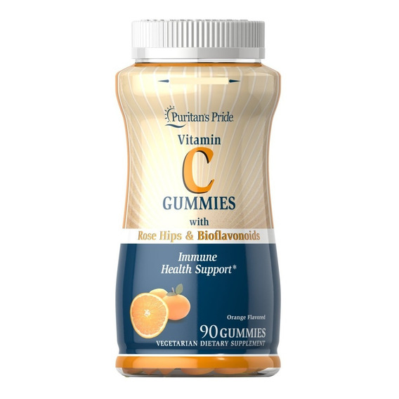 Vitamina C Gomitas Rose Hips Bioflavonoids / Puritans Pride