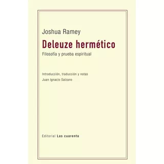 Deleuze Hermetico - Joshua Ramey